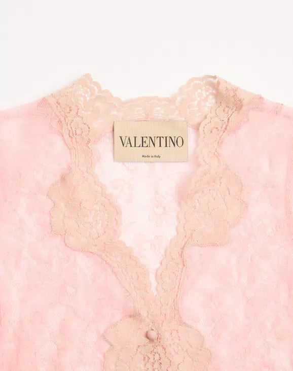 Stretch Lace Cardigan