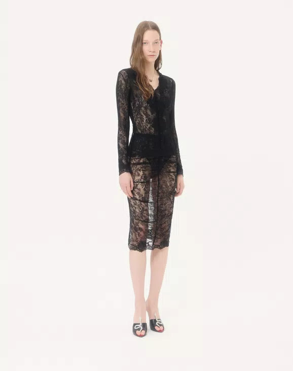 Stretch Lace Cardigan