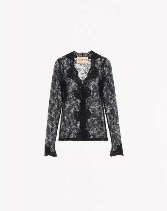 Stretch Lace Cardigan