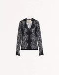 Stretch Lace Cardigan