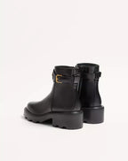 VLogo Signature Ankle Boot In Calfskin 55Mm