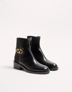 VLogo Signature Calfskin Ankle Boot 30Mm