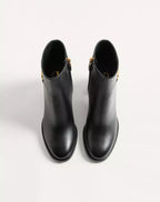 VLogo Signature Calfskin Ankle Boot 75Mm