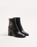 VLogo Signature Calfskin Ankle Boot 75Mm