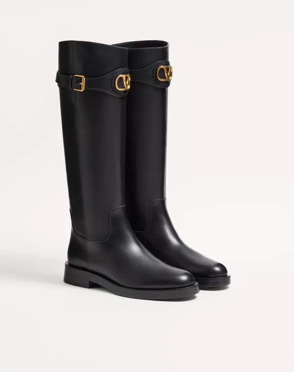 VLogo Signature Calfskin Boot 30Mm
