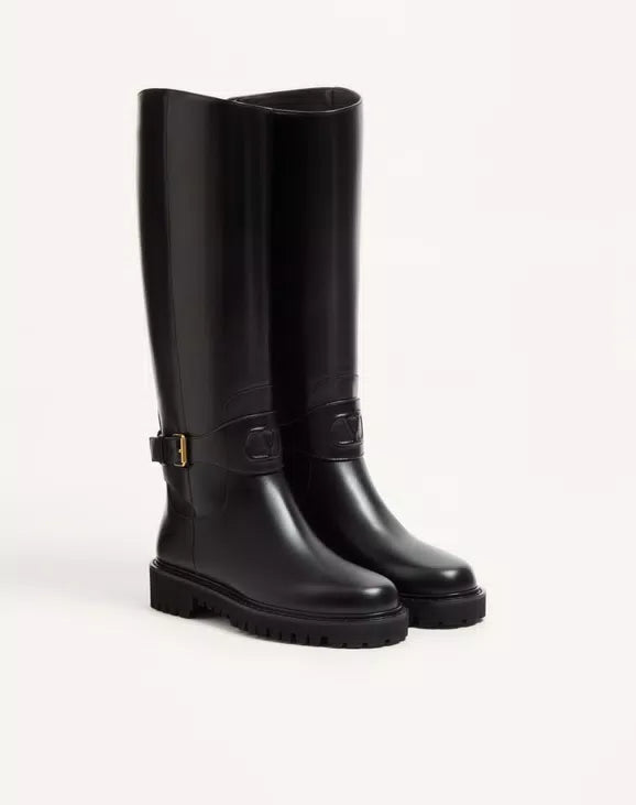 VLogo Signature Calfskin Boot 40Mm