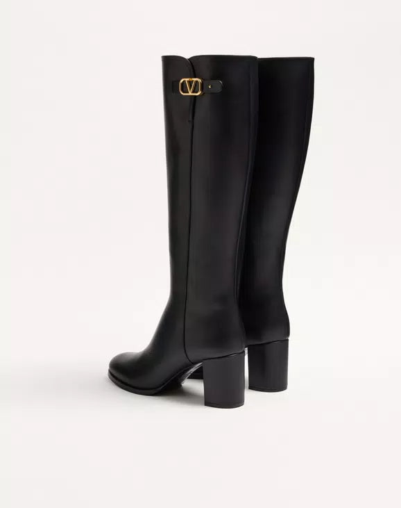VLogo Signature Calfskin Boot 70Mm