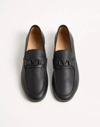 VLogo Signature Deer Leather Loafer