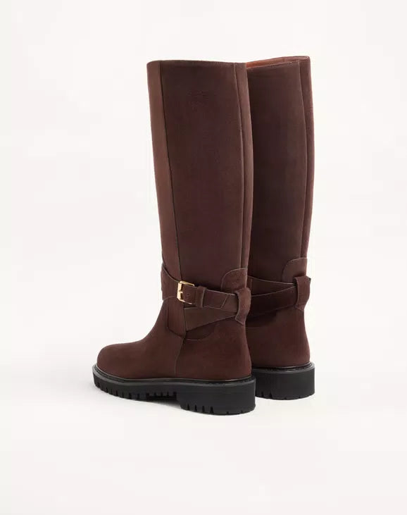 VLogo Signature Split Leather Boot 40Mm