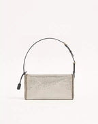 Valentino Garavani DeVain Small Shoulder Bag In Metallic Mesh RUNWAY DELUXE