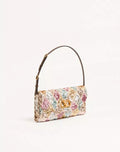 Valentino Garavani Devain Small Shoulder Bag With Rhombelle Embroidery. RUNWAY DELUXE