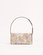 Valentino Garavani Devain Small Shoulder Bag With Rhombelle Embroidery. RUNWAY DELUXE