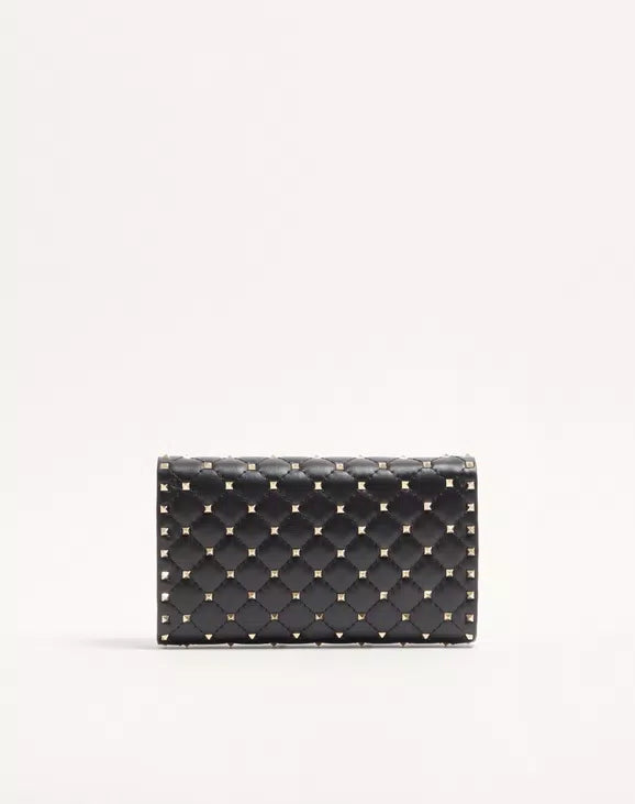 Rockstud Spike Nappa Leather Crossbody Clutch Bag RUNWAY DELUXE