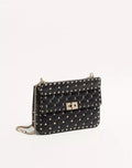 Valentino Garavani Rockstud Spike Medium Shoulder Bag In Nappa Leather RUNWAY DELUXE