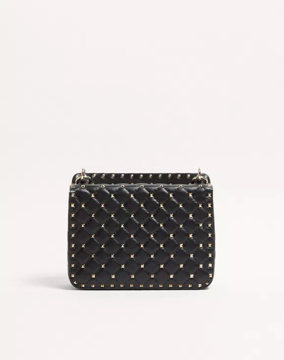 Valentino Garavani Rockstud Spike Medium Shoulder Bag In Nappa Leather RUNWAY DELUXE