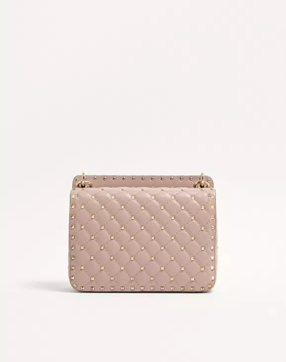 Valentino Garavani Rockstud Spike Medium Shoulder Bag In Nappa Leather RUNWAY DELUXE