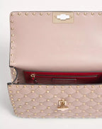 Valentino Garavani Rockstud Spike Medium Shoulder Bag In Nappa Leather RUNWAY DELUXE