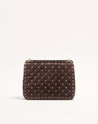 Valentino Garavani Rockstud Spike Medium Suede Bag RUNWAY DELUXE