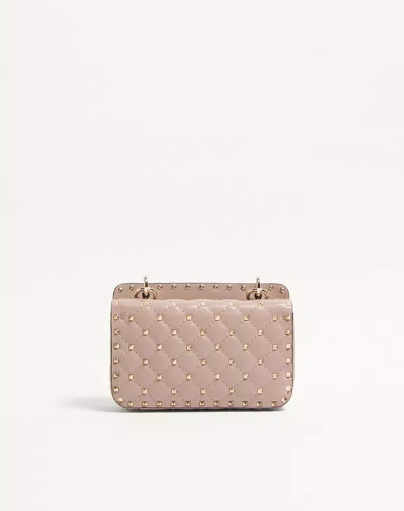 Valentino Garavani Rockstud Spike Small Shoulder Bag In Nappa Leather RUNWAY DELUXE