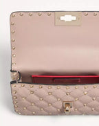 Valentino Garavani Rockstud Spike Small Shoulder Bag In Nappa Leather RUNWAY DELUXE