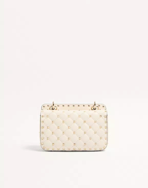 Valentino Garavani Rockstud Spike Small Shoulder Bag In Nappa Leather RUNWAY DELUXE