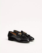 Vaniteux Calfskin And Split Leather Loafer