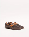 Wolfe Loafer In Woven Raffia