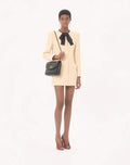 Wool Crepe Caban
