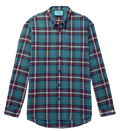 GUCCI + Disney Button-Down Collar Embroidered Checked Wool-Blend