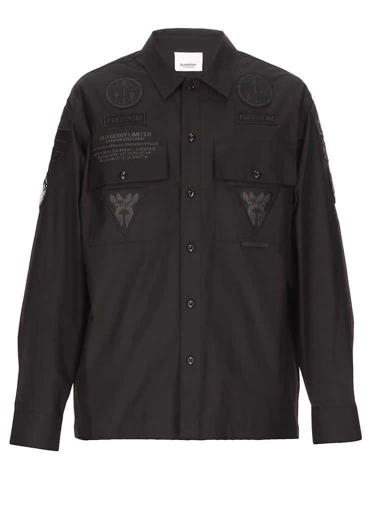 Burberry  Buberry Patch Detail Overshirt