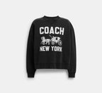 Horse And Carriage Sweatshirt RUNWAY DELUXE