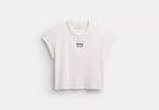 Cap Sleeve Box Crewneck T-Shirt RUNWAY DELUXE