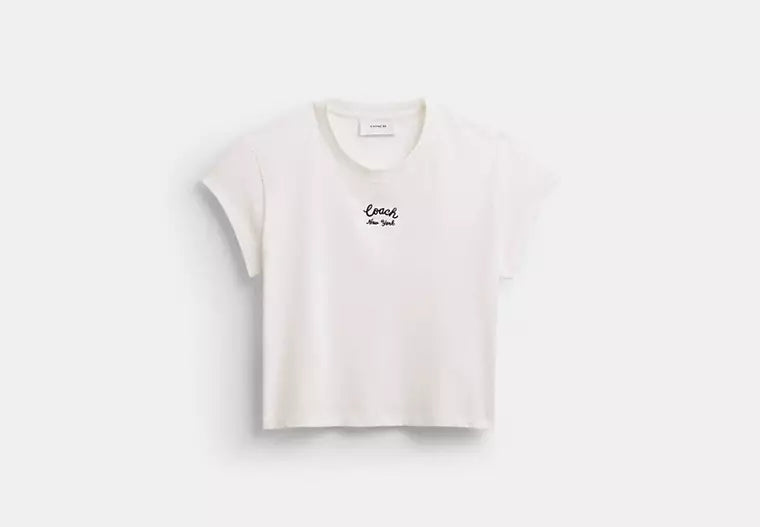 Cap Sleeve Box Crewneck T-Shirt RUNWAY DELUXE