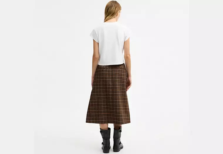 Cap Sleeve Box Crewneck T-Shirt RUNWAY DELUXE