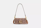 Soft Tabby Shoulder Bag 20 In Crystal Signature Jacquard RUNWAY DELUXE