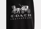 Restored Horse And Carriage Crewneck Sweatshirt RUNWAY DELUXE