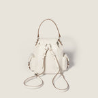 Leather backpack