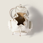 Leather backpack