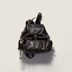Leather backpack