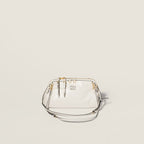 Caprice shiny leather clutch