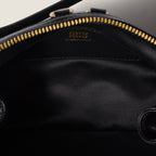 Caprice leather clutch