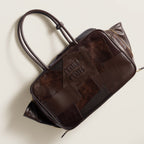 Leather patchwork Beau bag