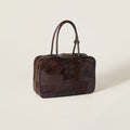 Leather patchwork Beau bag