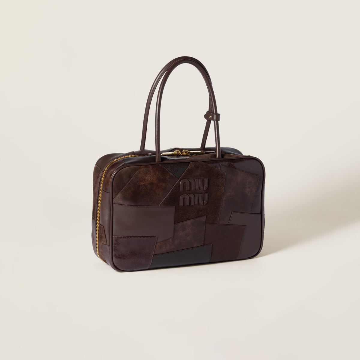 Leather patchwork Beau bag
