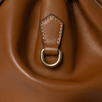 Leather backpack