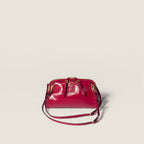 Caprice leather clutch