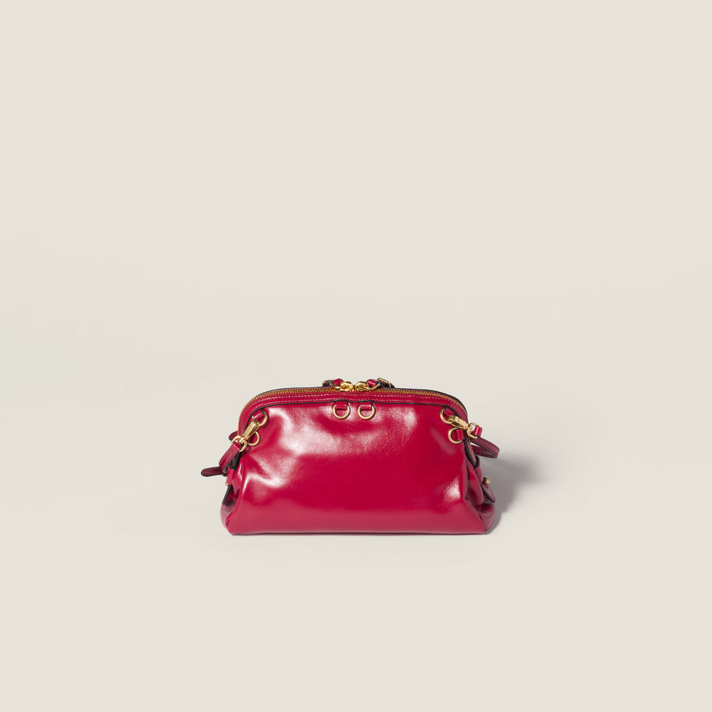 Caprice leather clutch