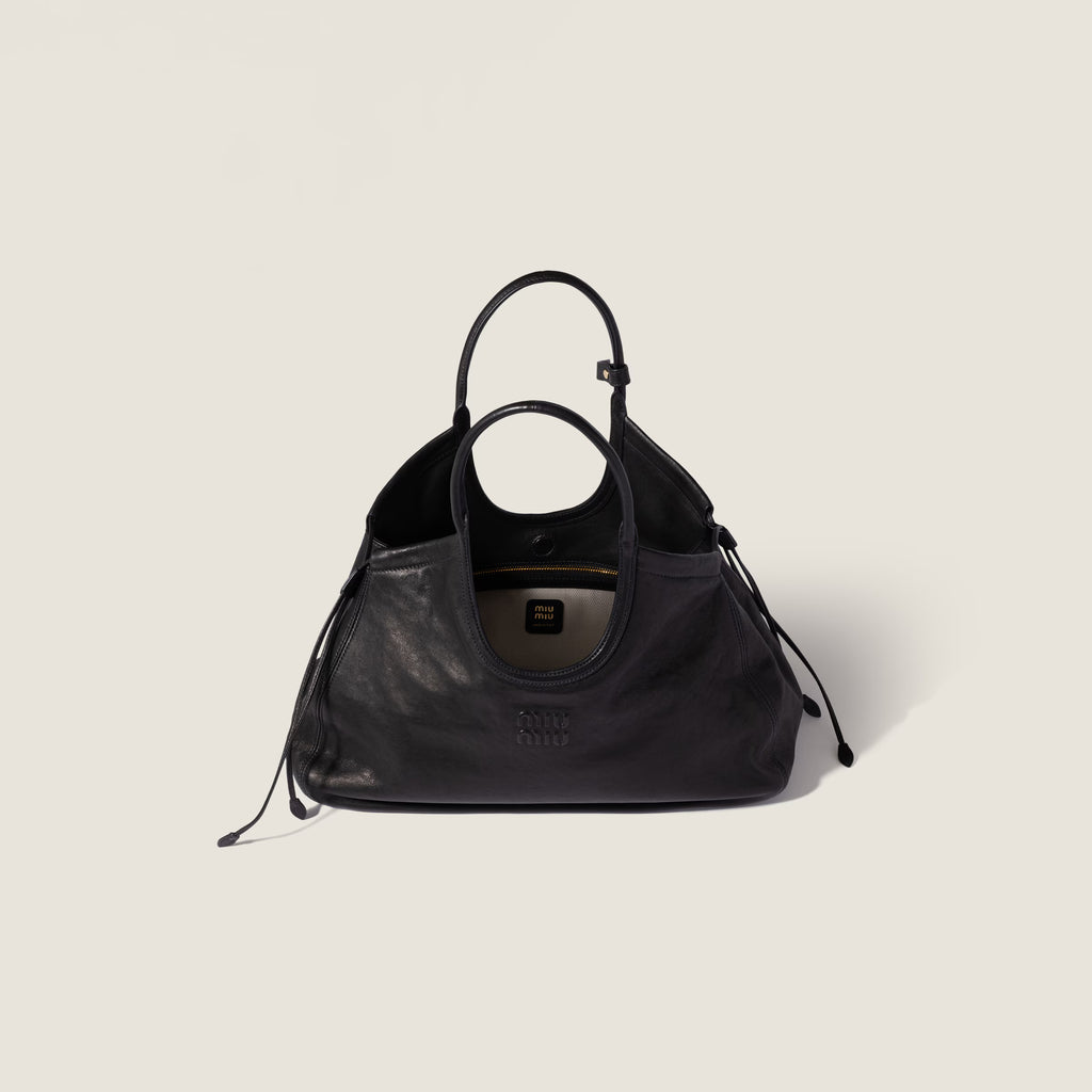 Ivy nappa leather shopping bag