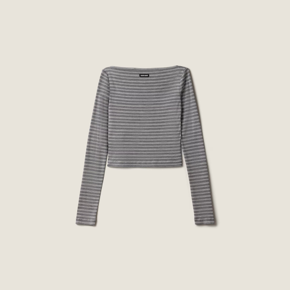 Striped jersey top RUNWAY DELUXE