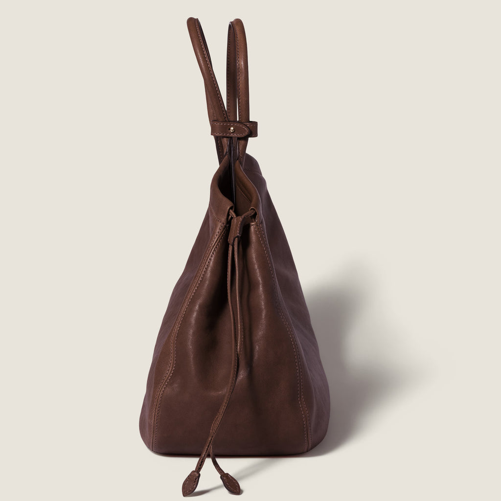 Ivy nappa leather shopping bag